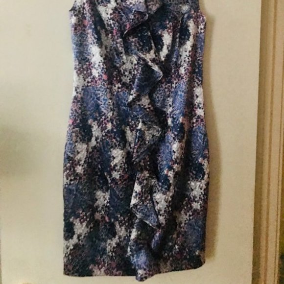 Purple Ruffle Dress - Picture 2 of 6